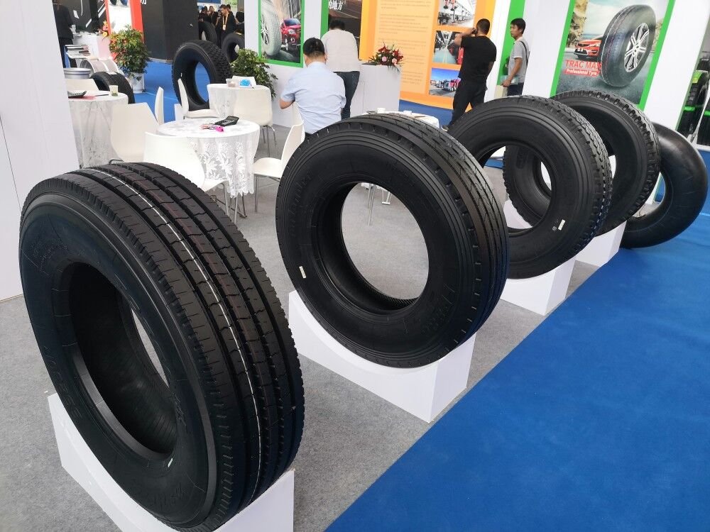 car tire exhibition